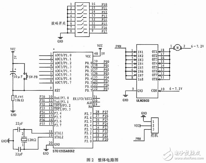 基于STC12C5A60S2单片机及PID控制算法的气味循迹车设计,b.jpg,第3张