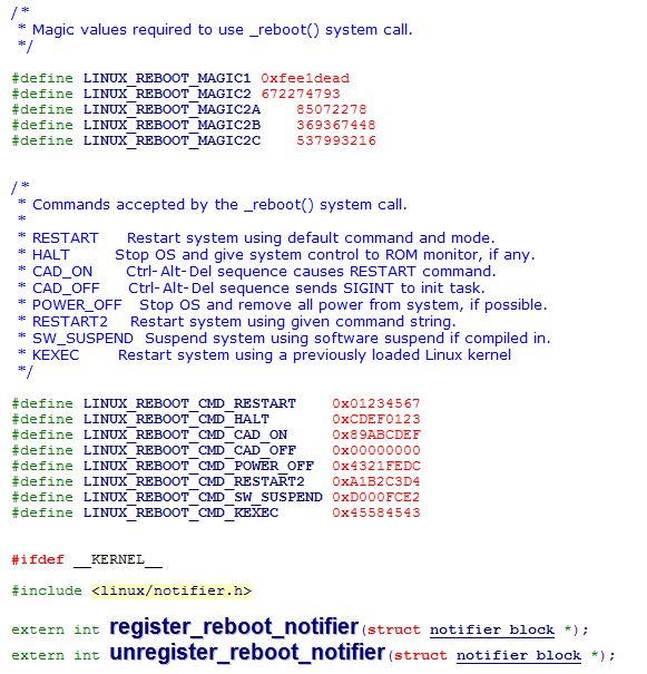 基于Linux与Busybox的Reboot命令流程分析,第2张