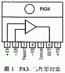 PA34大功率运算放大器的应用和安装注意事项,PA34大功率运算放大器的应用和安装注意事项,第2张