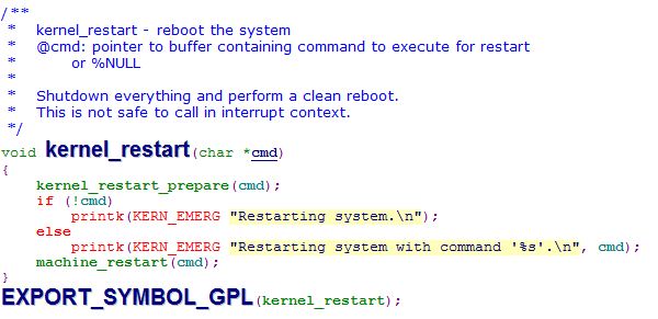 基于Linux与Busybox的Reboot命令流程分析,第3张