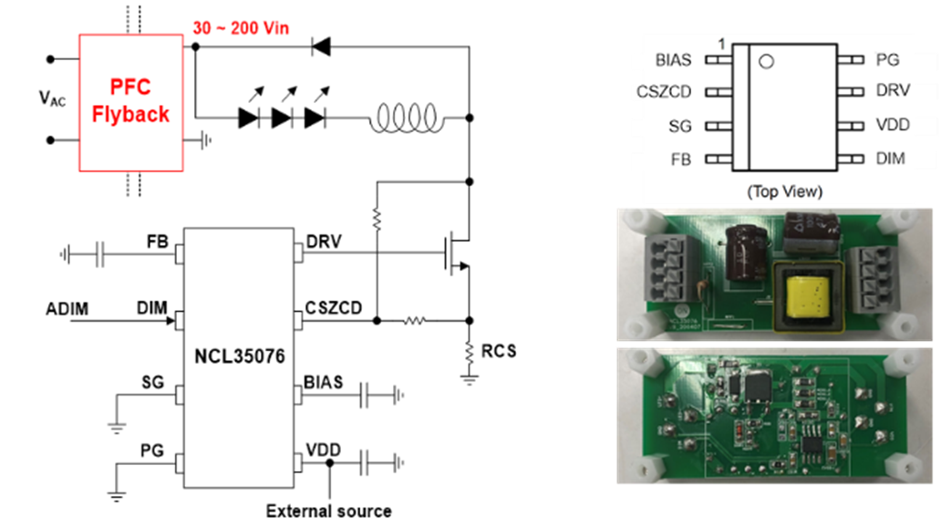 基于NCL35076或NCL30076的可调光LED照明降压方案,poYBAGGXgBuAbJLCAAVfGFf6FwQ757.png,第2张