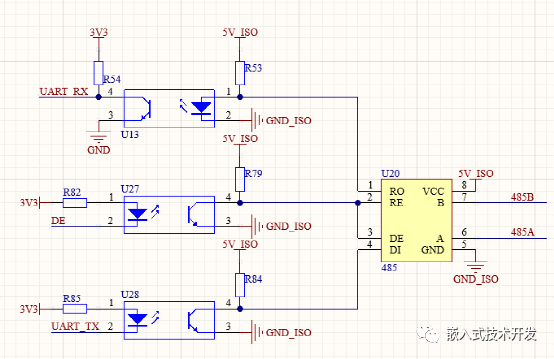 几种隔离RS485的方案,3df16a32-29bc-11ed-ba43-dac502259ad0.png,第2张