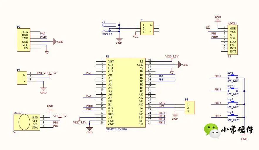 基于STM32F103C8T6单片机的智能行李箱设计,967b0928-16c6-11ed-ba43-dac502259ad0.jpg,第3张