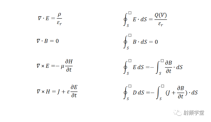 射频微波设计入门——麦克斯韦方程组,9c2492ca-2a50-11ed-ba43-dac502259ad0.png,第2张