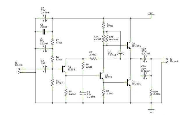 制作一个高品质功率的A类耳机放大器,pYYBAGL0qGCAKajWAADH_E-j47k863.png,第3张