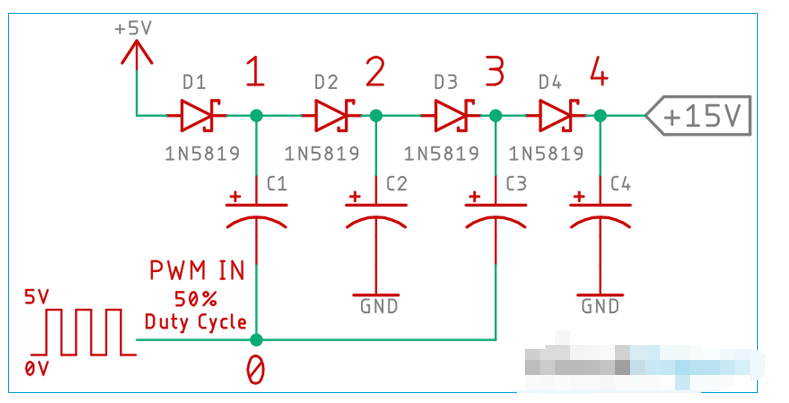 使用555定时器来构建电荷泵电路,pYYBAGL5_1WADxvxAADGsTW9-5M128.png,第2张