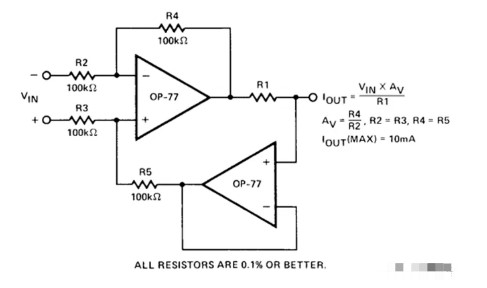 两个运算放大器电流源的基本 *** 作,pYYBAGMPG06AO_C8AABNKRGONpM169.png,第5张