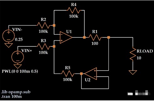 两个运算放大器电流源的基本 *** 作,pYYBAGMPG2OAZDvlAABrFo7Z9xM545.png,第6张