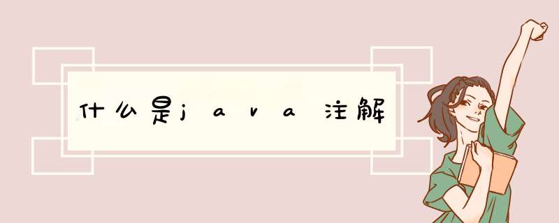 什么是java注解,第1张