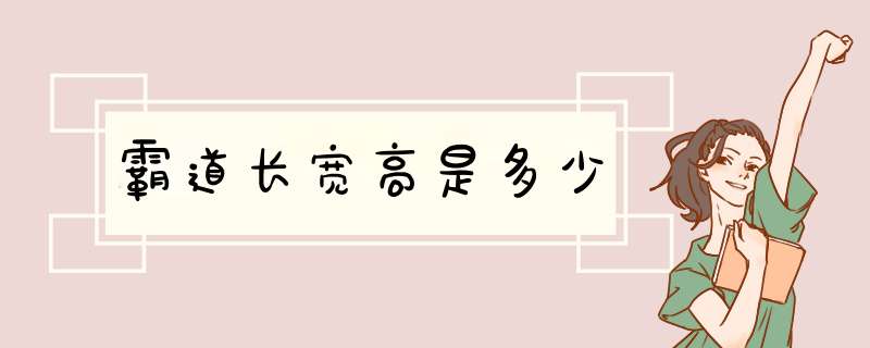 霸道长宽高是多少,第1张