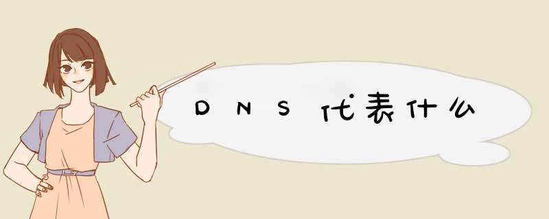 DNS代表什么,第1张