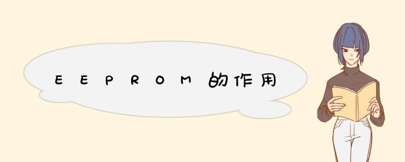 EEPROM的作用,第1张