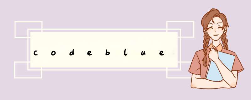 codeblue,第1张