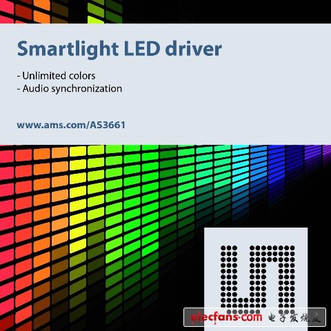 奥地利微电子推出新款智能型灯光驱动芯片AS3661,第2张