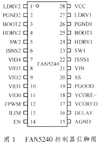 FAN5240同步补偿式单输出PWM控制器集成电路,第2张