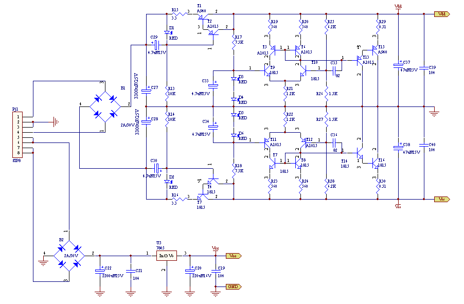 [组图]电子分频前级放大器部分,第3张