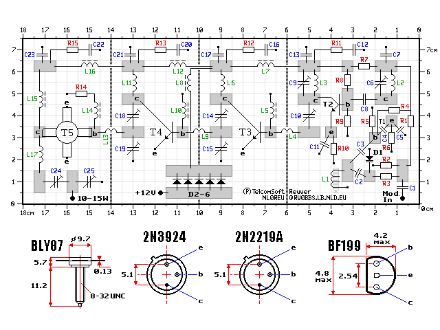 [组图]100-108Mhz10-15W 发射电路,第3张