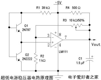 [图文]一款超低电源稳压器电路原理图,第2张