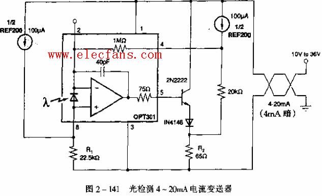电流变送器电路图(光检测4-20MA),第2张