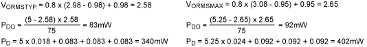 视频滤波器的热管理设计,Equation 8,第14张