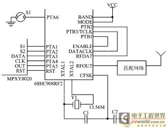 基于MPXY8020传感器的TPMS系统设计分析,第4张