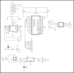 How to Use the DS1678 Real-Tim,Figure 2. Schematic for the DS1678 demonstration board.,第4张