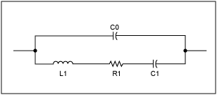 Crystal Considerations with Da,Figure 3. Crystal equivalent circuit.,第4张
