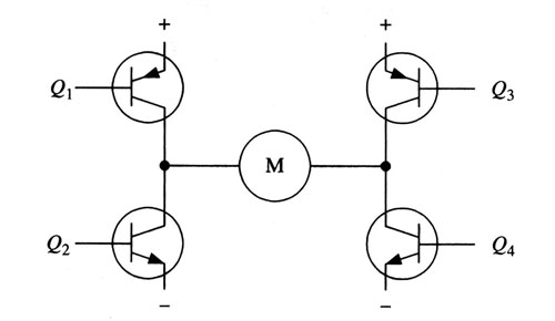 H桥式电机驱动电路的工作原理,第2张