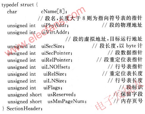 基于COFF文件分析提取器的DSP下载文件生成,第6张