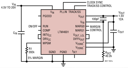 DCDC uModule负载点POL稳压器的功能特点及应用范围,DC/DC uModule负载点POL稳压器的功能特点及应用范围,第2张