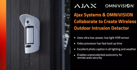 Ajax Systems携手豪威集团制造无线室外入侵探测器，搭载可确认警报的摄像头,第2张
