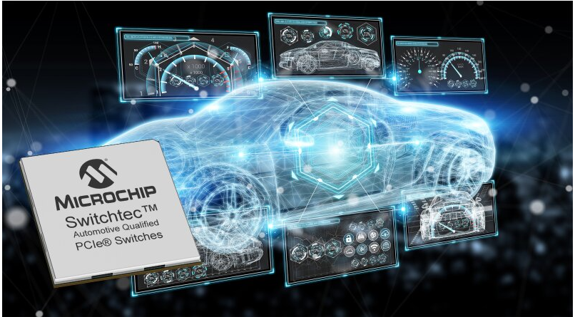 Microchip发布业界首款通过汽车级认证的第四代PCIe®交换机，助力自动驾驶生态系统发展,第2张