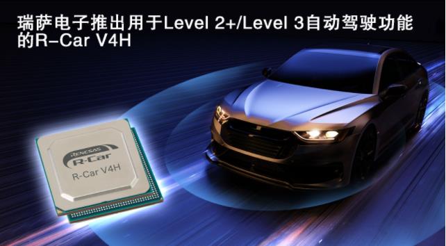 瑞萨电子推用于Level 2+Level 3自动驾驶功能的R-Car V4H24年量产,第2张