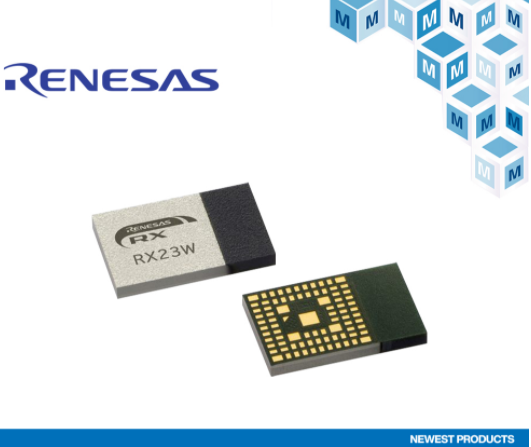 贸泽开售Renesas RX23W低功耗蓝牙模块 为物联网系统控制提供支持,第2张