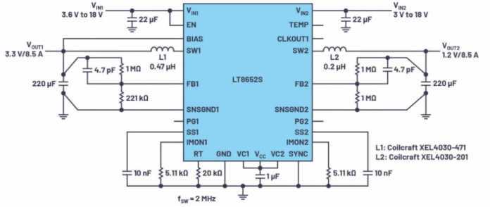 用于信号和数据处理电路的低噪声、高电流、紧凑型DC-DC转换器解决方案,poYBAGHFP9OAQwROAAINmW7xZwg709.png,第3张