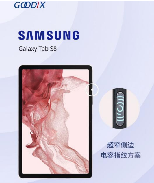 三星Galaxy Tab S8系列搭载汇顶创新指纹方案组合,poYBAGIEqdCAdAw9AAPXgBsjai8175.png,第3张