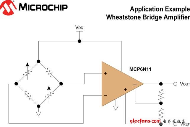 Microchip推出首款仪表放大器MCP6N11,第2张