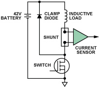 高端电流检测:差动放大器vs.电流检测放大器,第2张