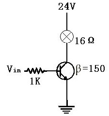 一种三极管开关电路实现方案,用三极管做为灯泡开关,第9张
