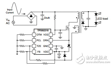 具有 TRIAC 亮度调节功能的 7W 单级 PFC LED 照明设计,具有 TRIAC 亮度调节功能的 7W 单级 PFC LED 照明设计,第2张