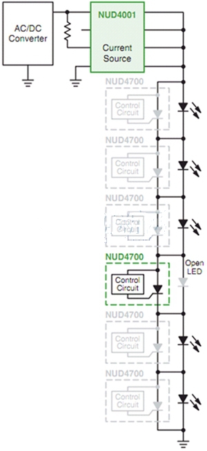 安森美智能LED街灯与楼宇照明保护方案,用NUD4700保护LED串,第6张