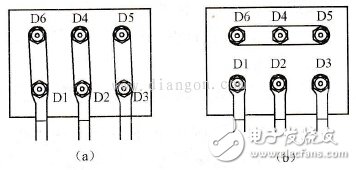 单相电机接线柱接法_三相电机接线柱怎么接_3个或6个电机接线柱怎么接,电动机绕组三角形或星形接线,第5张