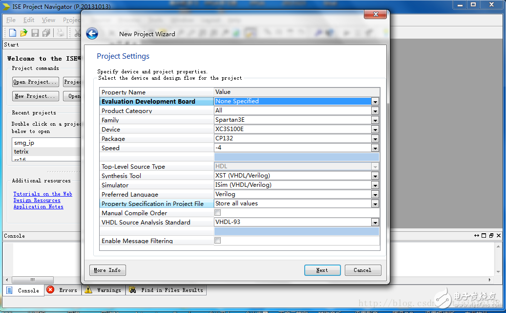 Xilinx ISE Design Suite14.7开发流程,Xilinx ISE Design Suite14.7开发流程,第4张