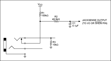 Add a Discrete Jack-Sensing Ci,Figure 1. Jack-sensing circuit.,第2张