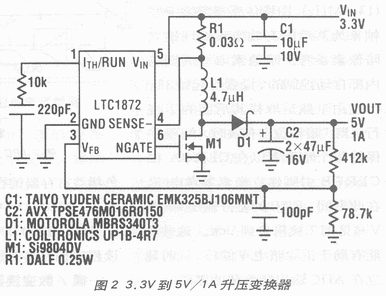 微型电流模式升压DCDC变换器,第3张