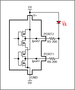 驱动LED与推挽输出端口扩展器-Driving LEDs w,Figure 4. Paralleling outputs - the safe way.,第7张