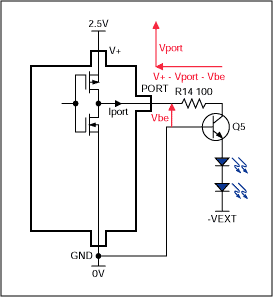 驱动LED与推挽输出端口扩展器-Driving LEDs w,Figure 10. Active-high, constant current source LED drive.,第13张