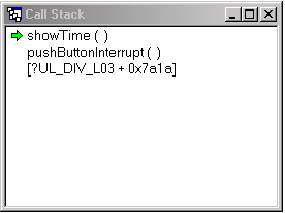 IAR编译器和MAXQ2000评估板使用入门,图12. IAR Embedded Workbench中的Call stack窗口,第10张