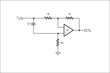 数字控制移相-Digitally Control Phase,Figure 2. This allpass filter circuit swaps the location of R1 and C1.,第6张
