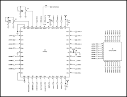 利用MAXQ2000和MAX6960构建股价显示系统,图2. MAX6960评估板原理图(共6页-第1页),第3张